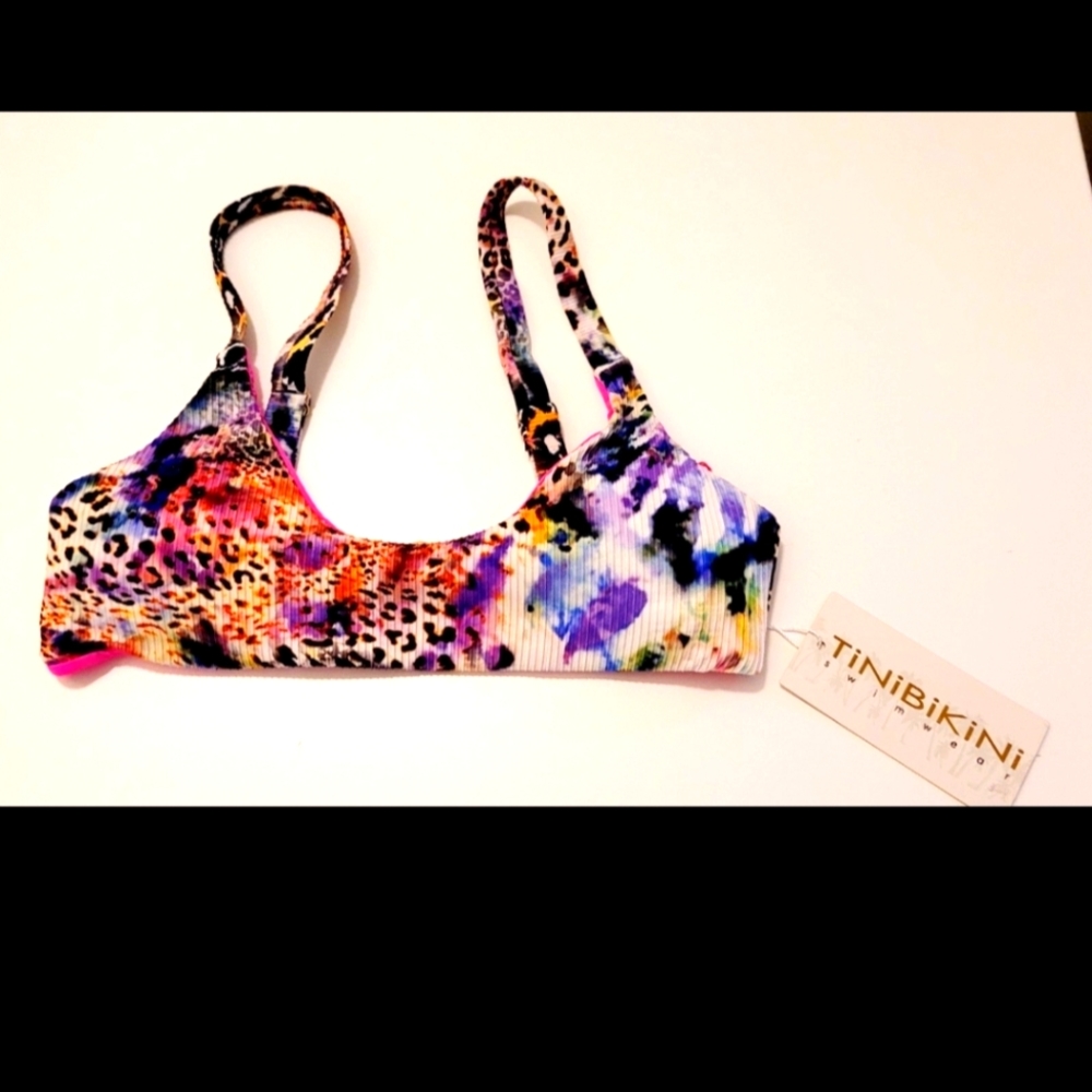 TiNiBiKiNi XS womens bikini top NWT